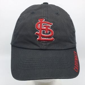 St. Louis Cardinals Gray and Red embroidered hat adjustable strap